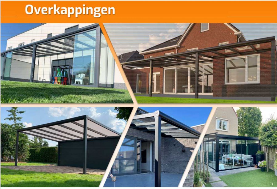 Aluminium Veranda's op maat